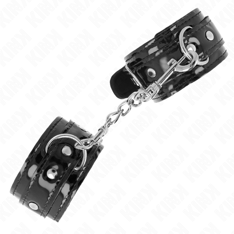 KINK - VERSTELLBARE HANDGELENKBANDAGEN AUS GLÄNZENDEM NEOPREN 17-24 CM X 4,5 CM