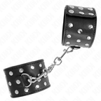 KINK - VERSTELLBARE PUNK-HANDFESSELN 19-24 CM X 5,5 CM
