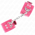 KINK - HIMBEERROSA HANDGELENKSTÜTZEN MIT VERSTELLBAREM HIMBEERROSA FUTTER 20-28 CM X 5,5 CM
