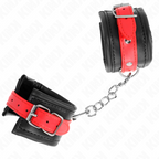KINK - SCHWARZE HANDGELENKSTÜTZE MIT VERSTELLBAREM ROTEM GURT 17-28 CM X 6 CM