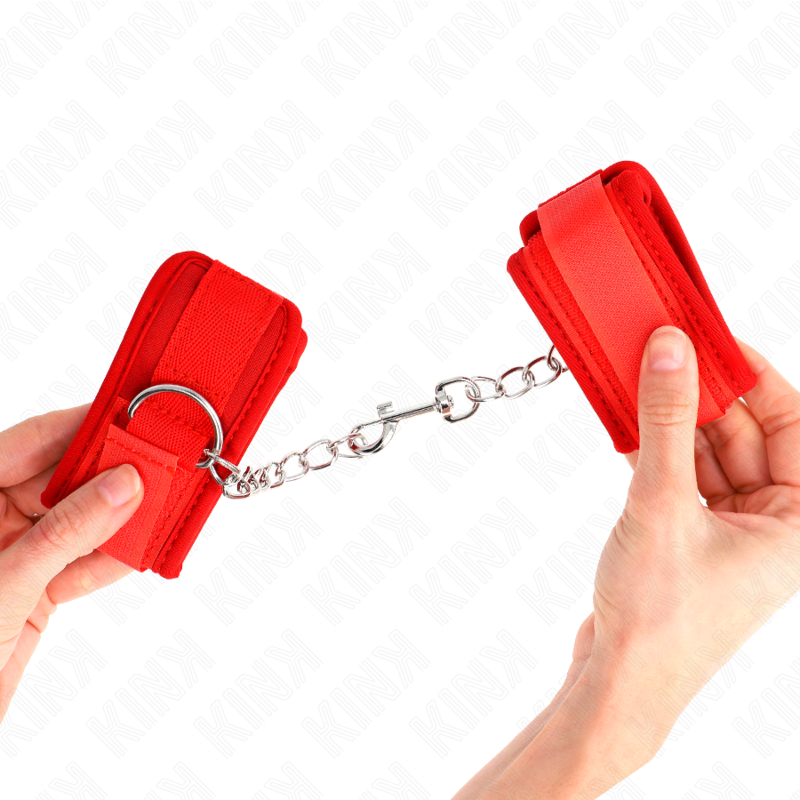 KINK - NEOPREN-HANDGELENKMANSCHETTEN ROT 42 X 5 CM