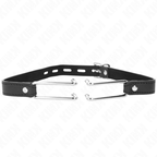 KINK - BÂTON À CROCHET EN MÉTAL 11,5 CM AVEC SANGLE EN CUIR RÉGLABLE 39-58 CM X 2 CM