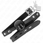 KINK - WEICHER TPE-BALL 4 CM KNEBEL MODELL 3 60 x 2 CM VERSTELLBAR 37-52 CM