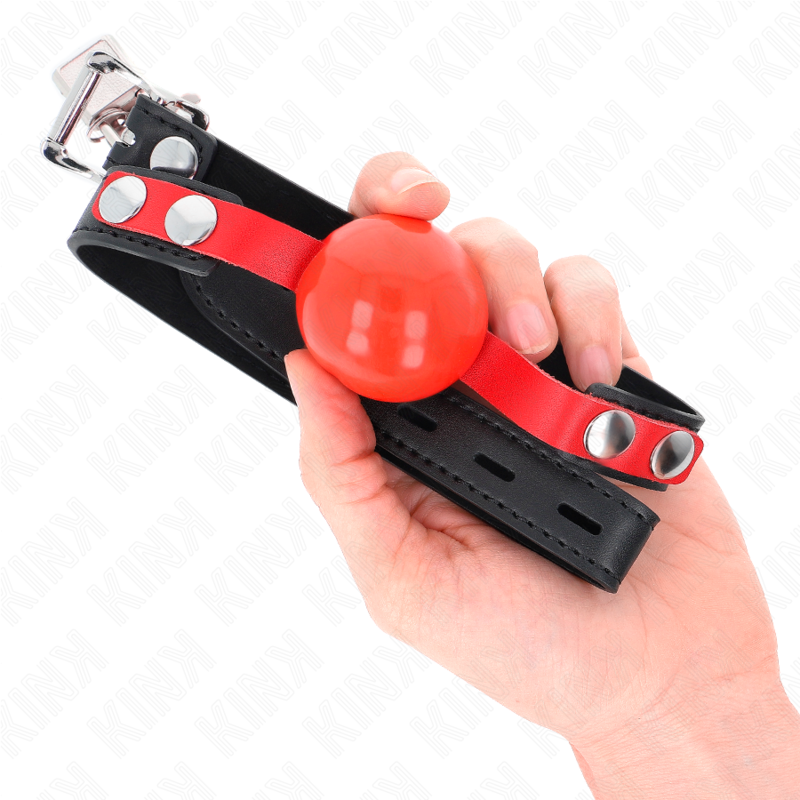 KINK – WEICHER TPE-BALL 4 CM GAG MODELL 4 60 x 2 CM VERSTELLBAR 37-52 CM