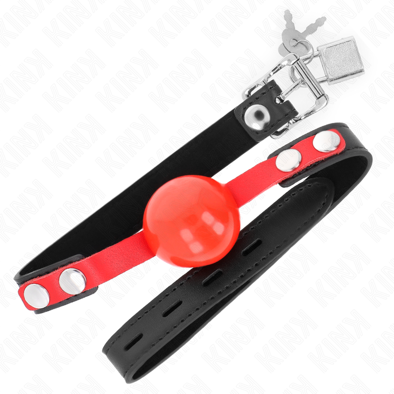 KINK – WEICHER TPE-BALL 4 CM GAG MODELL 4 60 x 2 CM VERSTELLBAR 37-52 CM