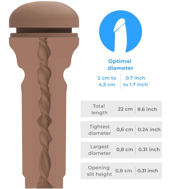 KIIROO - FEEL STROKER ARSCH EXTRA ENGE MITTELBRAUN