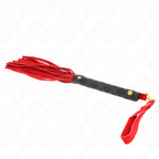 KINK - MINI FOUET DAIM ROUGE 30 CM