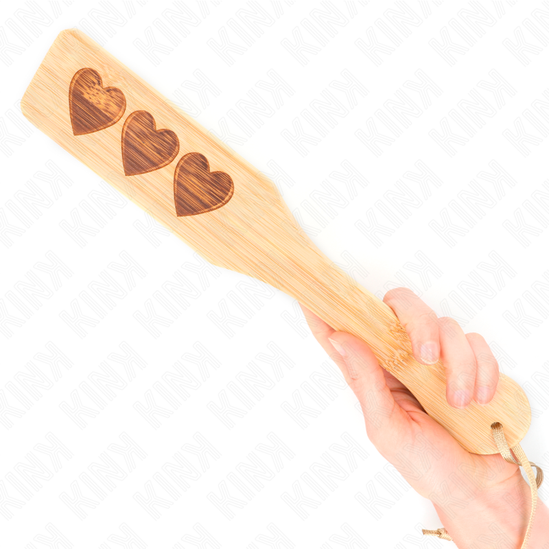 KINK - HERZ-DESIGN BAMBUSPALETTE 32 X 5,5 CM