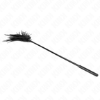 KINK - MEHRERE SCHWARZE KITZIELFEDERN 45 CM