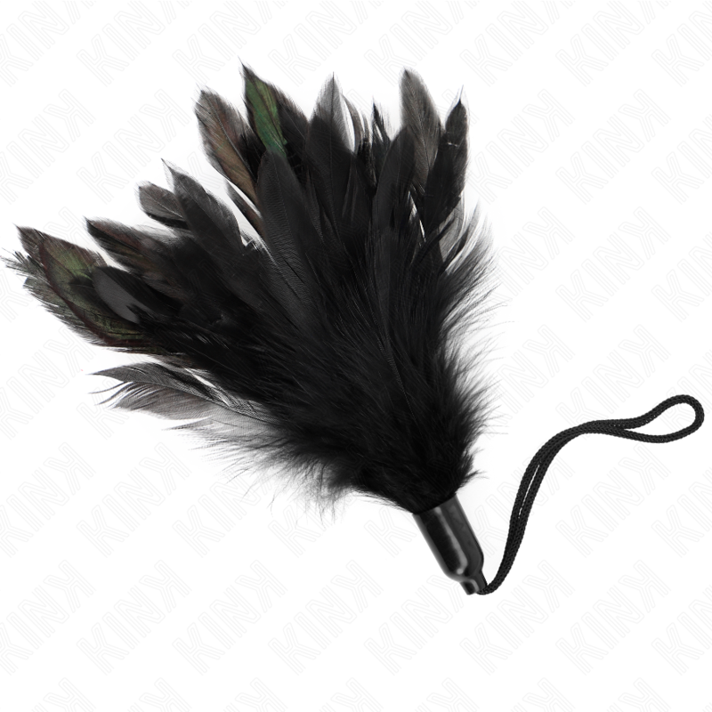 KINK - KITZELLUST-FEDER MIT KORDELGRIFF, KUNSTSTOFFBASIS, 15 CM