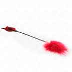 KINK - CHAKOUILLENFEDERN MIT ROSENFÖRMIGER PALETTE 8 CM