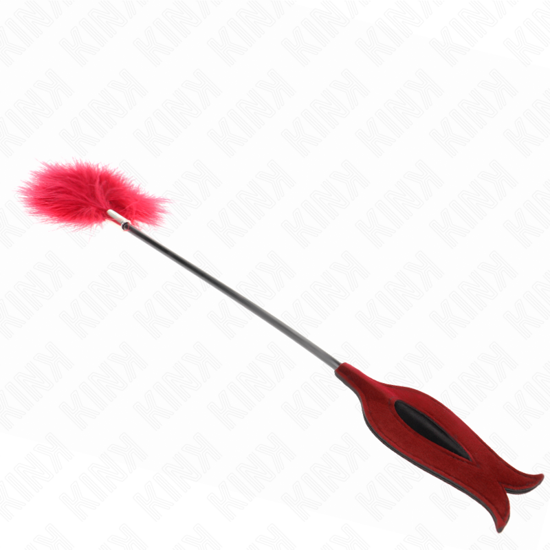 KINK - CHAKOUILLENFEDERN MIT ROSENFÖRMIGER PALETTE 8 CM