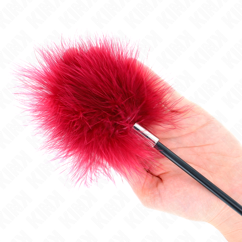 KINK - CHAKOUILLENFEDERN MIT ROSENFÖRMIGER PALETTE 8 CM