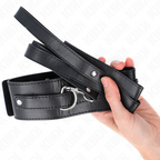 KINK - HALSBAND MIT GURT 116 CM MODELL 1 VERSTELLBAR 36-43 CM X 5 CM