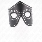 KINK - NIETEN-LEDERMASKE MODELL 2 30 x 12 CM