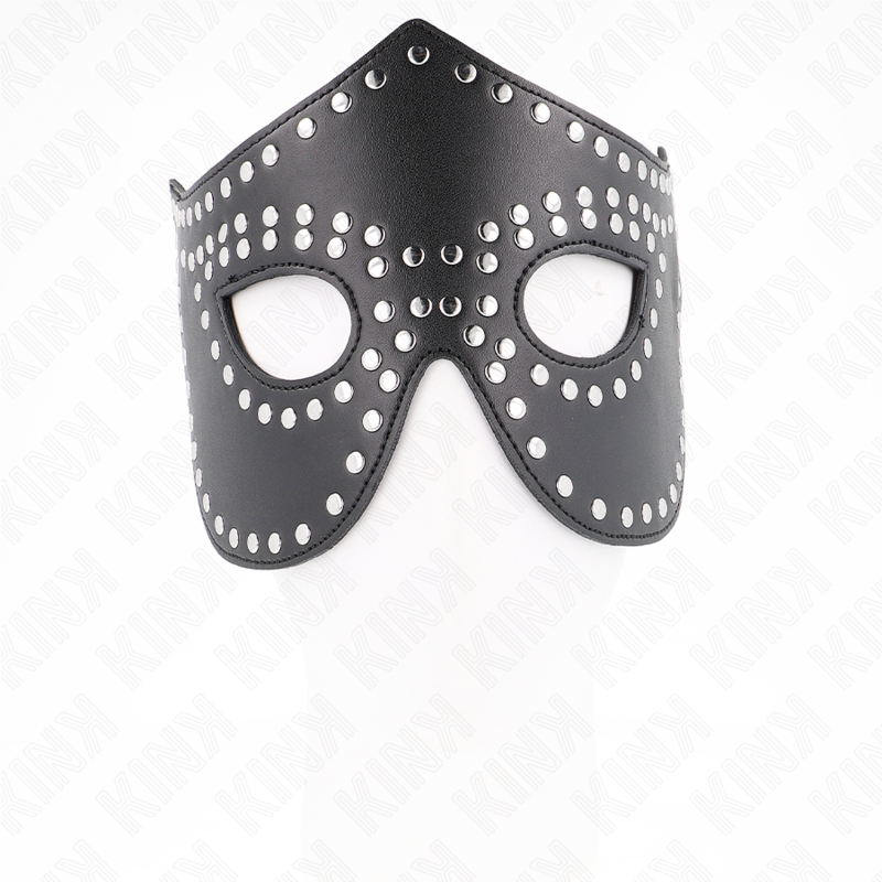 KINK - NIETEN-LEDERMASKE MODELL 2 30 x 12 CM