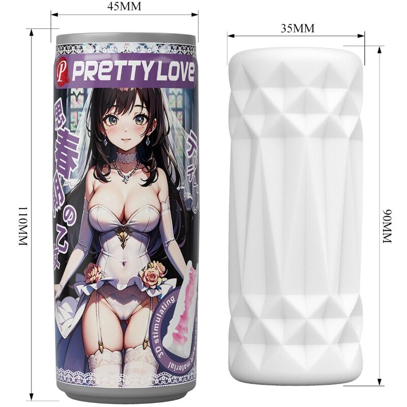 PRETTY LOVE - MASTURBATOR FÜR HERREN MODELL 2