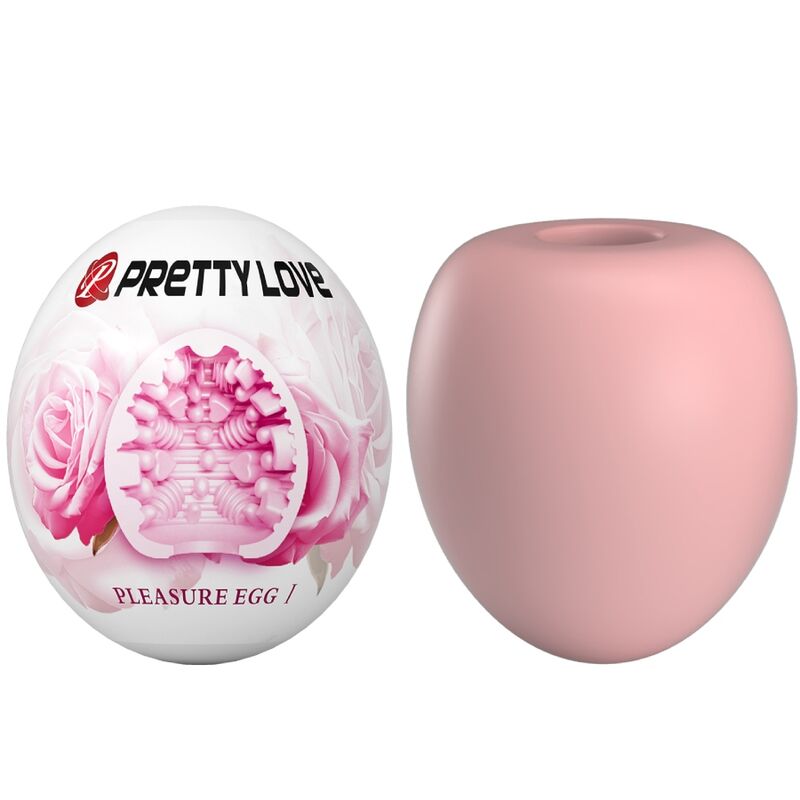 PRETTY LOVE - ROSAFARBENES MÄNNLICHES MASTURBATIONSEI