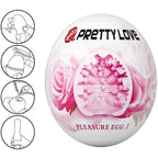 PRETTY LOVE - MASTURBATEUR POUR HOMME OEUF ROSE