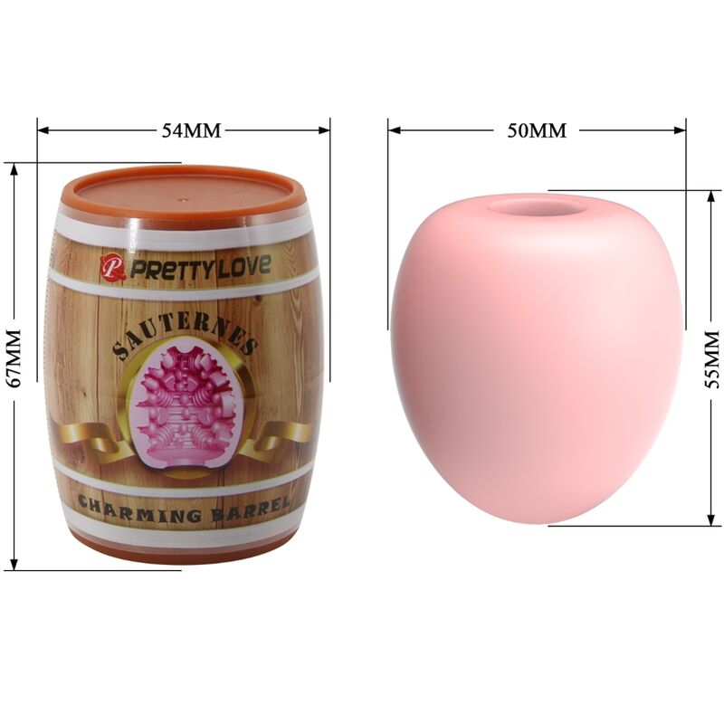 PRETTY LOVE - MASTURBATOR FÜR HERREN EI ROSA MODELL 2