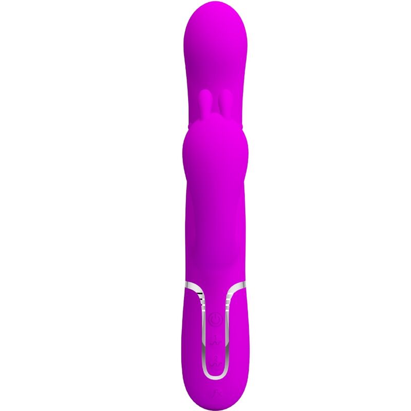 PRETTY LOVE - CAMMY MULTIFUNKTIONALER 4-IN-1-TRIPLE-VIBRATOR ROSA