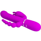 PRETTY LOVE - CAMMY MULTIFUNKTIONALER 4-IN-1-TRIPLE-VIBRATOR ROSA