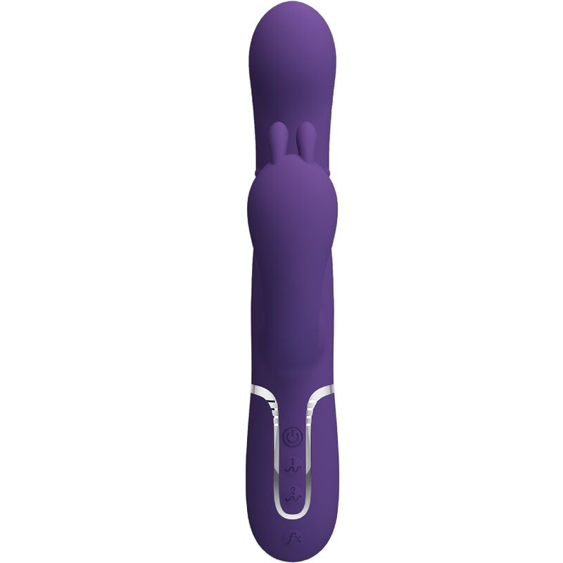 PRETTY LOVE - CAMMY MULTIFUNKTIONSDREIFACHVIBRATOR 4-IN-1 VIOLETT