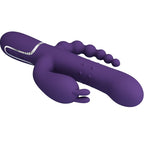 PRETTY LOVE - CAMMY MULTIFUNKTIONSDREIFACHVIBRATOR 4-IN-1 VIOLETT