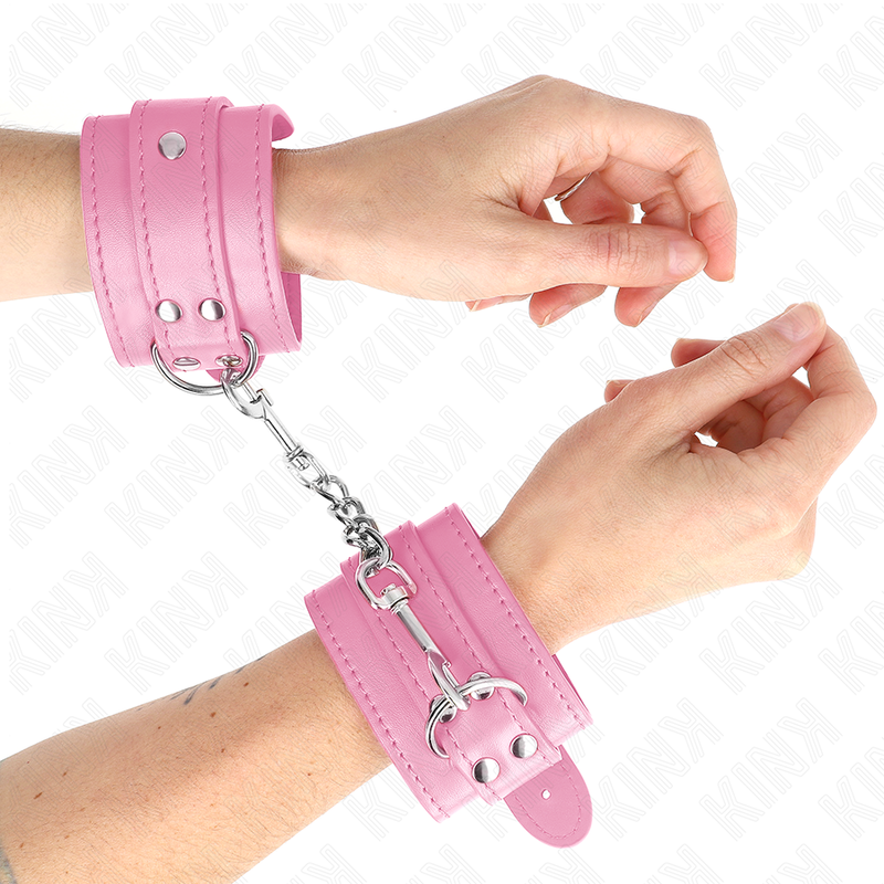 KINK - EINZELNE ROSAFARBENE HANDGELENKSTÜTZE, VERSTELLBAR 20-23 CM X 5,5 CM