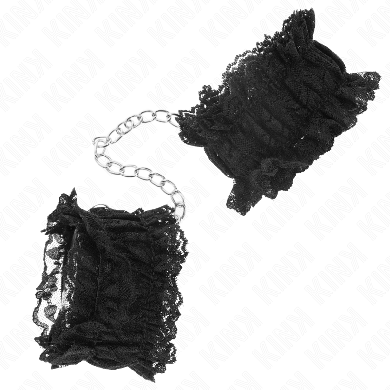 KINK - SCHWARZE ELASTISCHE SPITZEN-HANDGELENKBÄNDER