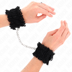 KINK - SCHWARZE ELASTISCHE SPITZEN-HANDGELENKBÄNDER