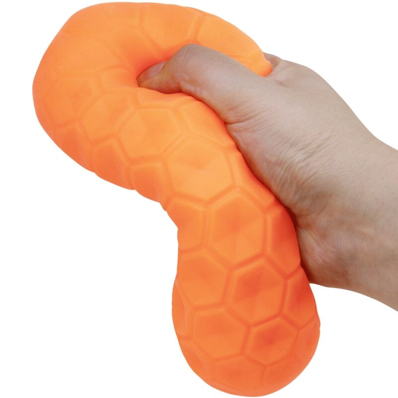 PRETTY LOVE – ZWEIKUGELIGER MASTURBATOR FÜR MÄNNER, ORANGE