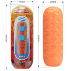PRETTY LOVE – ZWEIKUGELIGER MASTURBATOR FÜR MÄNNER, ORANGE