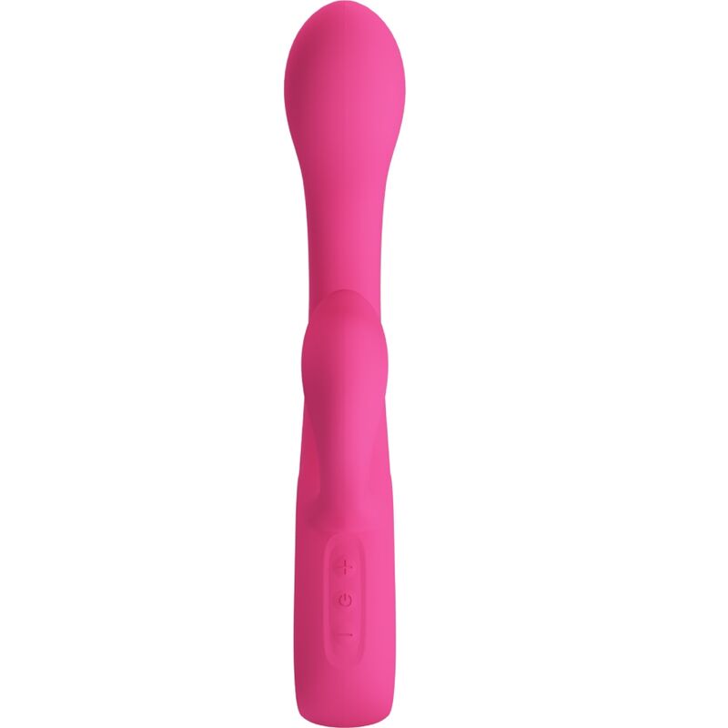 PRETTY LOVE - FRITZ RABBIT VIBRATOR 12 VIBRATIONS ROSA