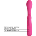 PRETTY LOVE - FRITZ RABBIT VIBRATOR 12 VIBRATIONS ROSA