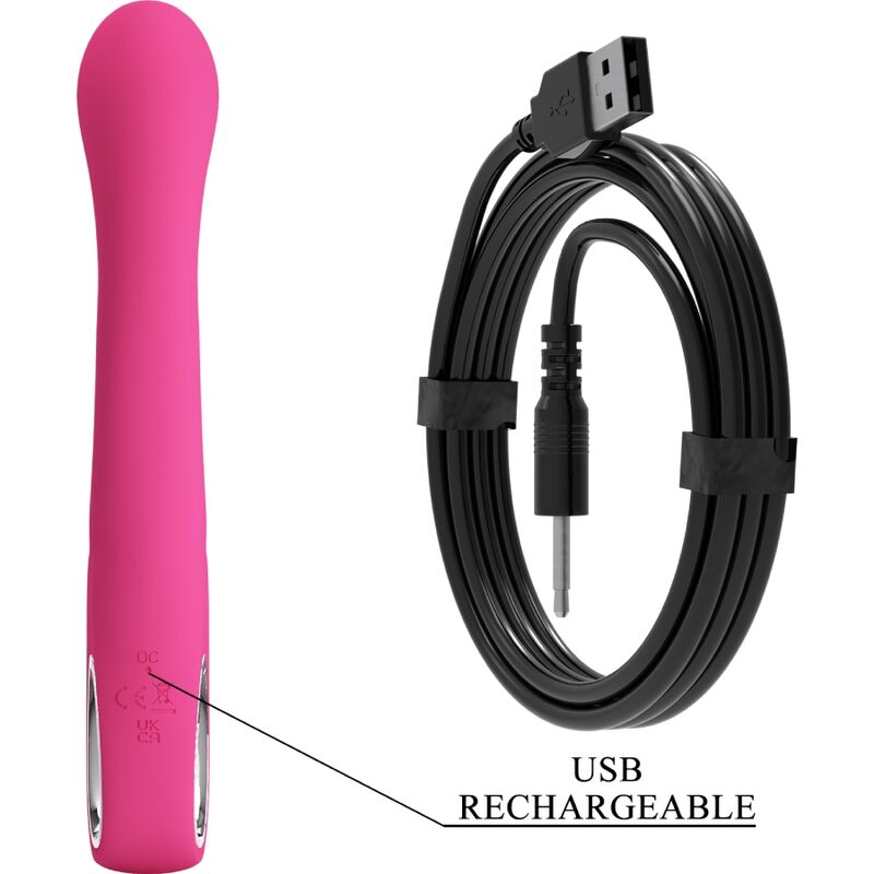 PRETTY LOVE - VIBRATOR NOVAK RABBIT 12 VIBRATIONEN ROSA