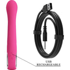 PRETTY LOVE - VIBRATOR NOVAK RABBIT 12 VIBRATIONEN ROSA