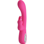 PRETTY LOVE - VIBRATOR NOVAK RABBIT 12 VIBRATIONEN ROSA