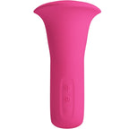 PRETTY LOVE - CLYDE ORALVIBRATOR ZITTERNDE ZUNGE 12 VIBRATIONEN ROSA