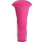 PRETTY LOVE - CLYDE ORALVIBRATOR ZITTERNDE ZUNGE 12 VIBRATIONEN ROSA