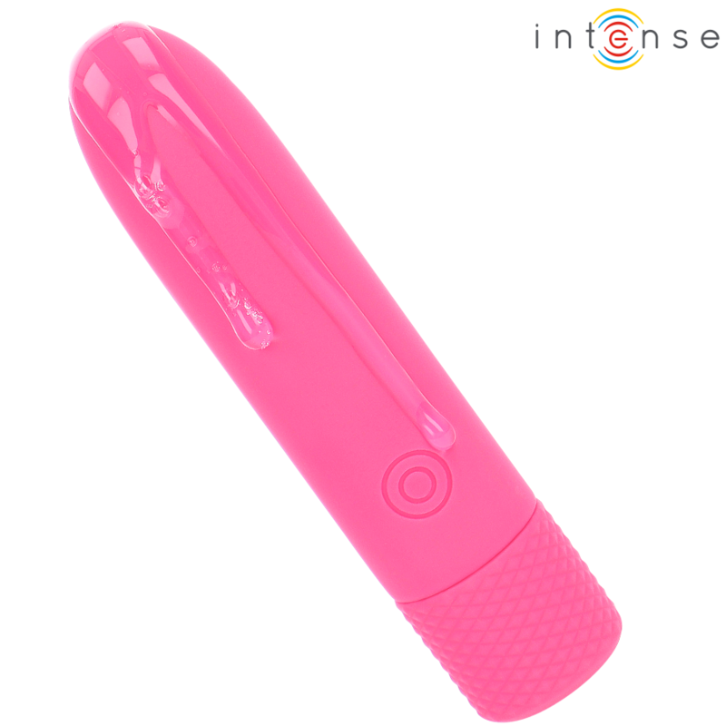 INTENSE - SYMONE BULLET VIBRATOR USB WIEDERAUFLADBAR 8 VIBRATIONSSTUFEN PINK 10 X 2,2 CM