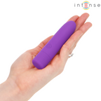 INTENSE - SYMONE BULLET VIBRATOR USB-WIEDERAUFLADBAR 8 VIBRATIONSSTUFEN VIOLETT 10 X 2,2 CM