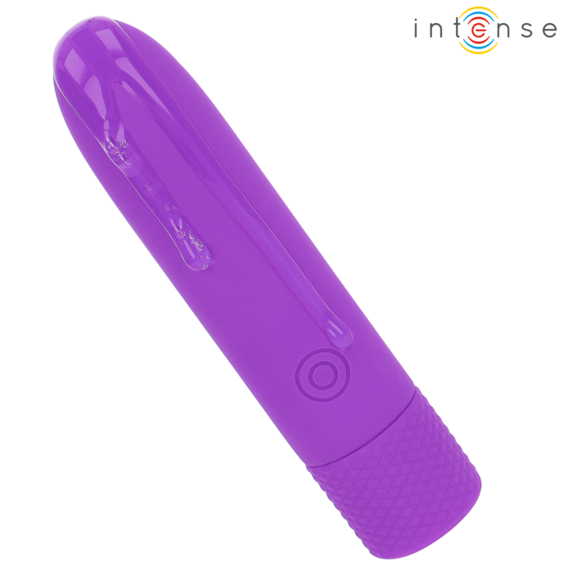 INTENSE - SYMONE BULLET VIBRATOR USB-WIEDERAUFLADBAR 8 VIBRATIONSSTUFEN VIOLETT 10 X 2,2 CM