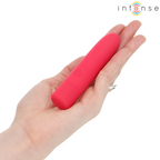 INTENSE - SYMONE BULLET VIBRATOR USB WIEDERAUFLADBAR 8 VIBRATIONEN ROT 10 X 2,2 CM