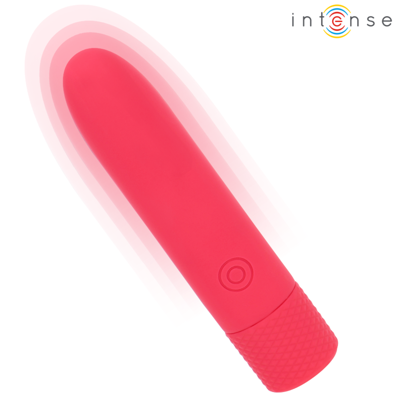 INTENSE - SYMONE BULLET VIBRATOR USB WIEDERAUFLADBAR 8 VIBRATIONEN ROT 10 X 2,2 CM