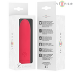 INTENSE - SYMONE BULLET VIBRATOR USB WIEDERAUFLADBAR 8 VIBRATIONEN ROT 10 X 2,2 CM