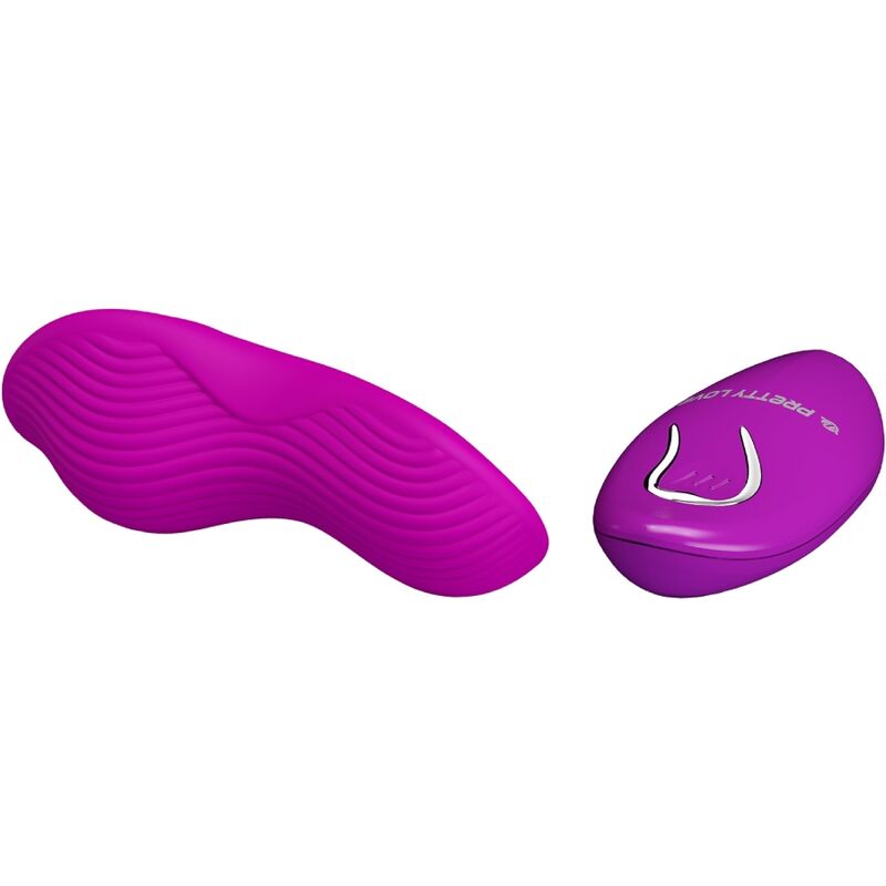 PRETTY LOVE - ROMARIO AUFLEGE-KLITORISSTIMULATOR ROSA MIT FERNBEDIENUNG