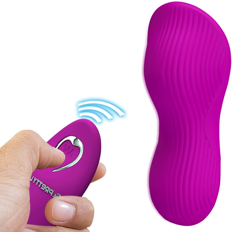 PRETTY LOVE - ROMARIO AUFLEGE-KLITORISSTIMULATOR ROSA MIT FERNBEDIENUNG
