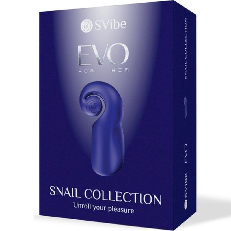 SNAIL VIBE - EVO FÜR IHN MASTURBATOR MANN SLIDE NROLL DUNKELBLAU