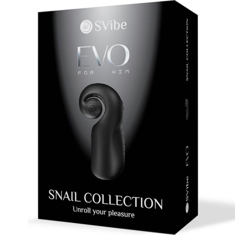 SNAIL VIBE - EVO FÜR IHN MASTURBATOR MANN SLIDE NROLL SCHWARZ